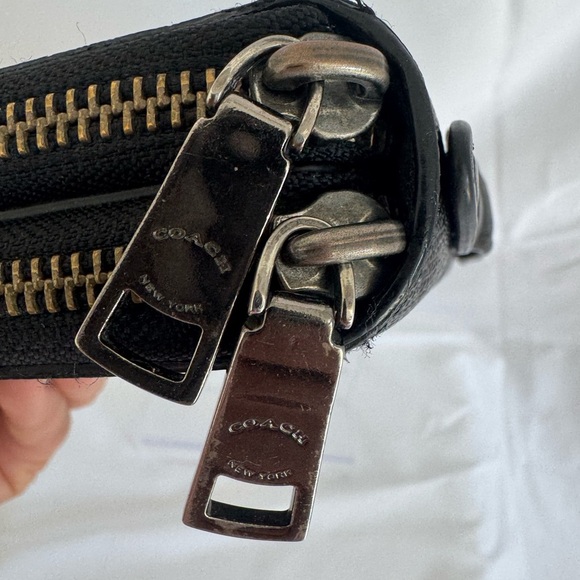 Coach Double Zip Travel Organizer In Signature Canvas - Picture 10 of 15